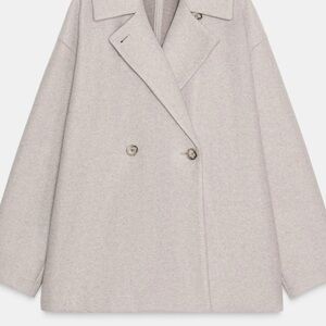 Zara double breasted coat
